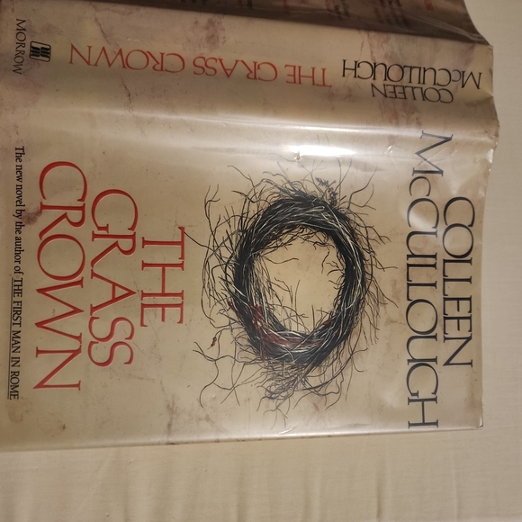 THE GRASS CROWN by Colleen McCullough 1991, Hardcover (PAGE TORN) - Picture 5 of 12